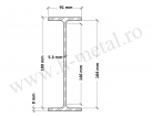 Profil IPE 180 mm 1